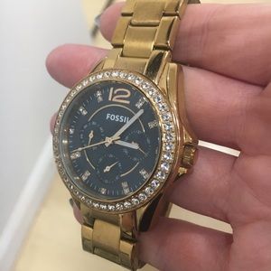 Rose Gold Riley Watch